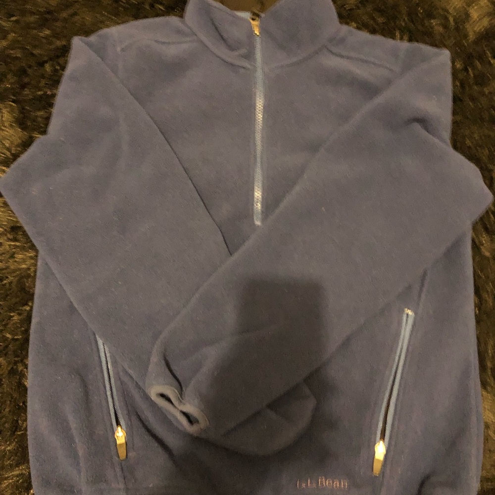 L.L Bean womens small 1/2 zip sweater